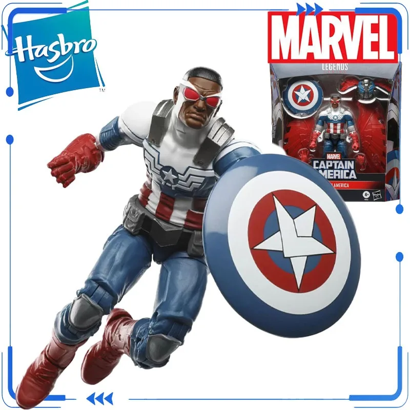 

Genuine Hasbro Marvel Legends Captain America (Falcon) Exclusive 6-inch Action Figure Toys for Boys Girls Gift Collectible Model