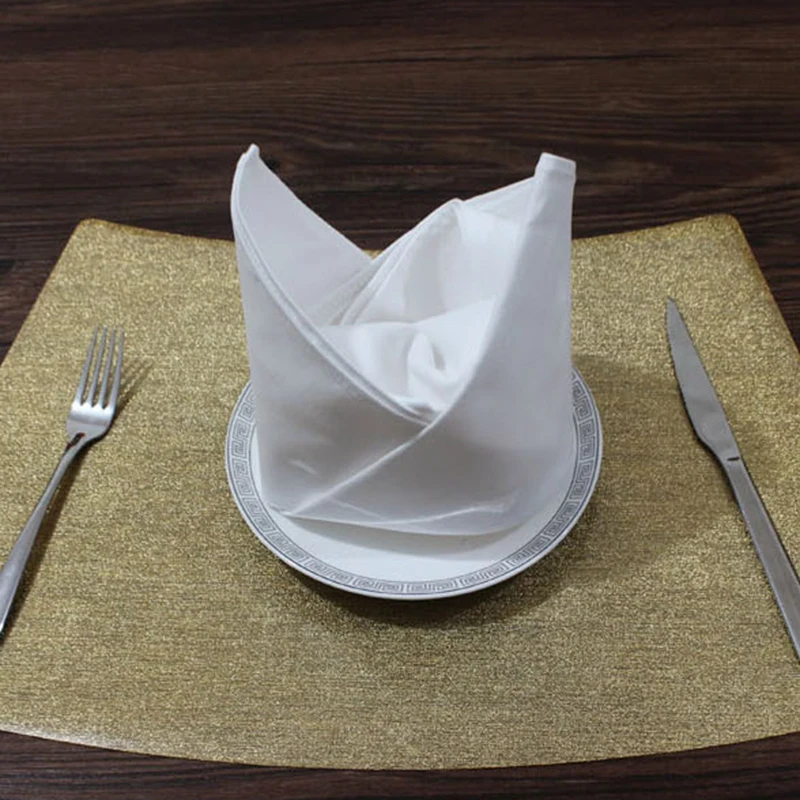 Practical Tools Hotel Cotton Thick Napkin Cloth Pure Cotton Mouth Cloth Pure White Cup Cloth Does Not Shed Hair Can Be Folded