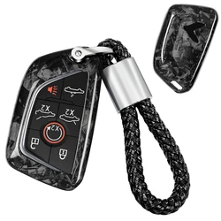 Coque de protection en fibre de carbone pour clé de voiture à distance, coque pour Chevrolet oral y Corvette C8 Stingray Z06 Z51 Coupé 2020-2024