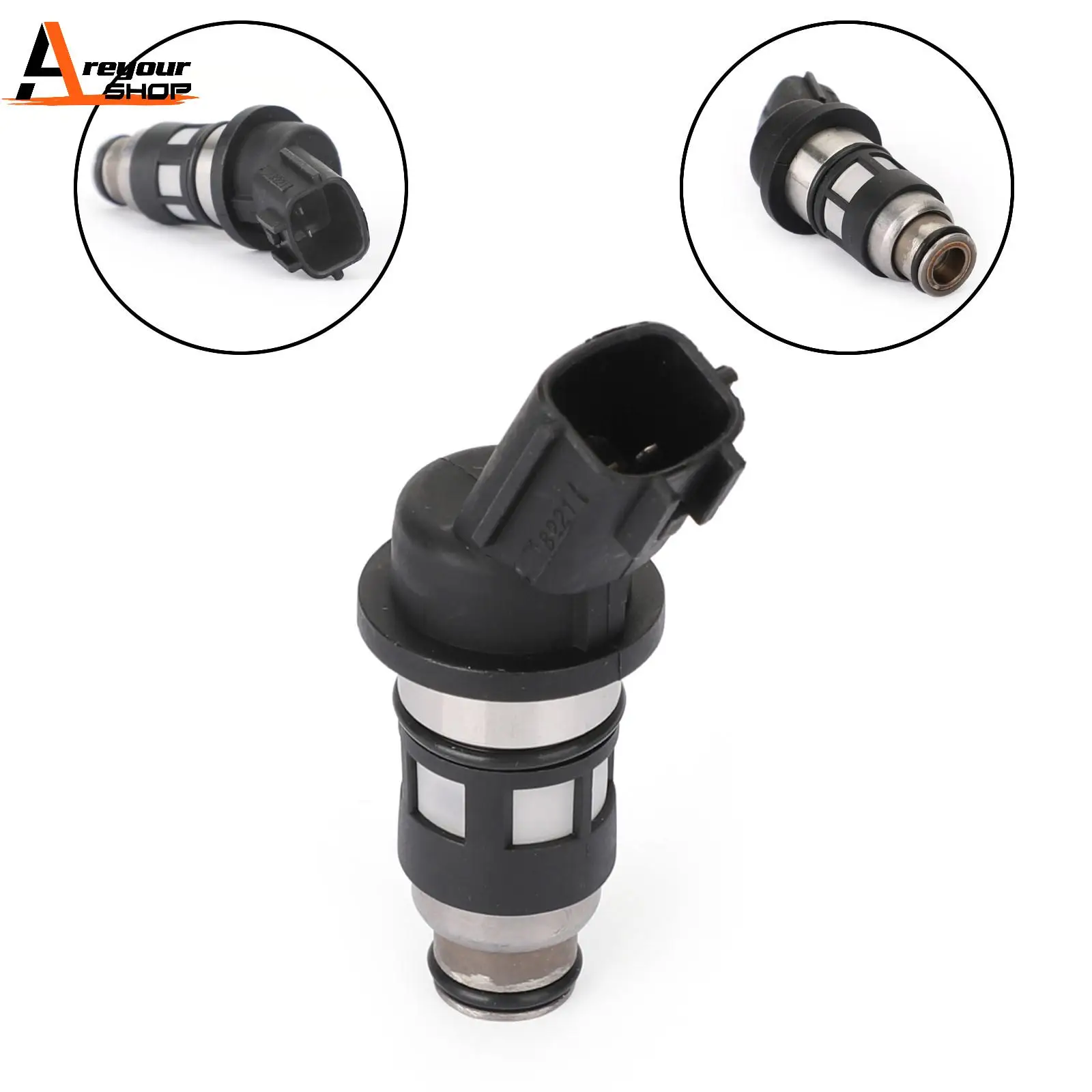 Areyourshop 1pcs 16600-73C90 Fuel injectors Fit For Nissan Primera p10 1.4L 1.6L JS50-1 Car Accessories Auto Parts