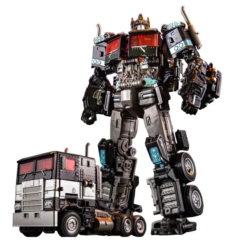 Transformação robô brinquedos optimus prime star comandante liga carro filme anime figura de ação crianças deformação crianças menino