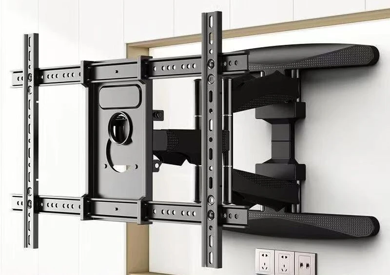 P Series Reinforced Thickened Telescopic Swivel Rotating TV Wall Mount Bracket, Universal TV Hanger for 32 to 85 Inch Television