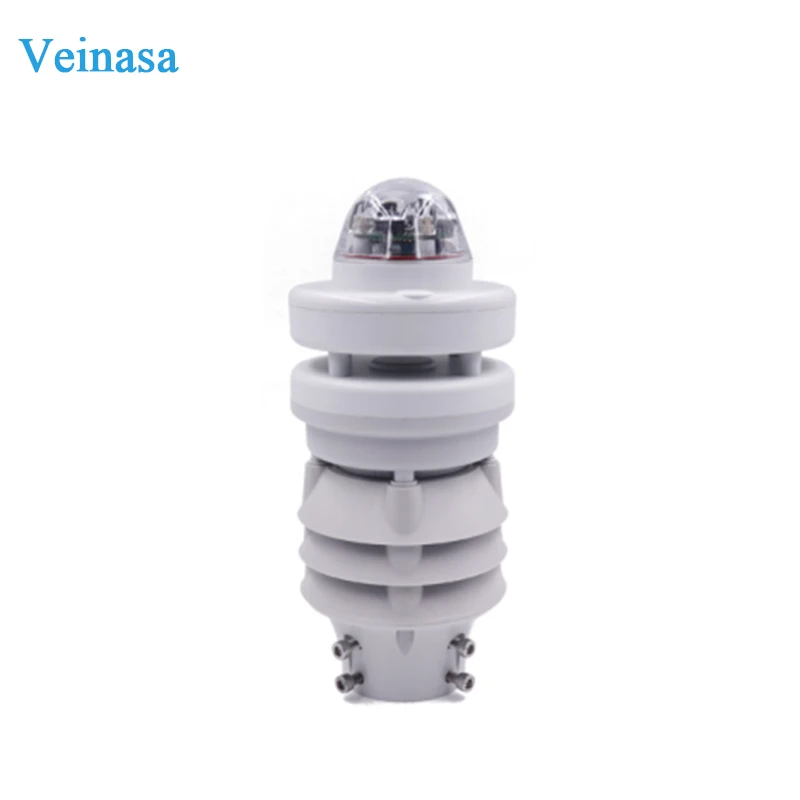 

VWS006Y3 6-element Compact Weather Station Ultrasonic Wind Sensor Meteorological Instrument Hygrometer Meteorological monitoring
