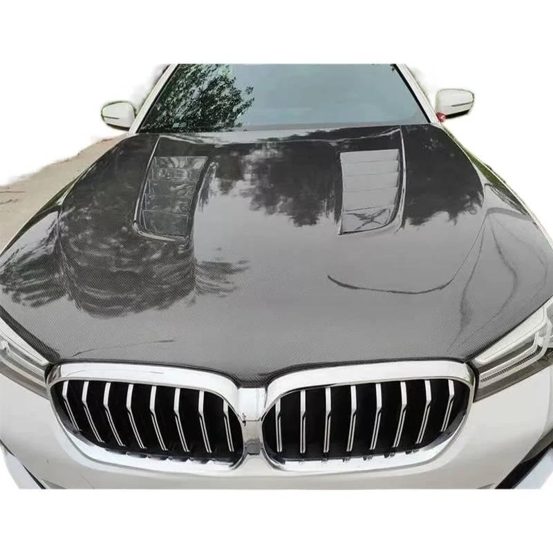 

Carbon Fiber Vented Hood Bonnet M5 Style Lightweight Racing Performance G20 G28