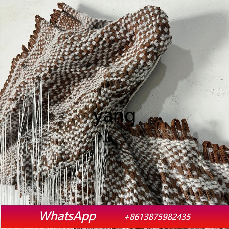 

LTM high-end hotel villa weaving decorative painting light luxury exhibition hall club physical installation painting