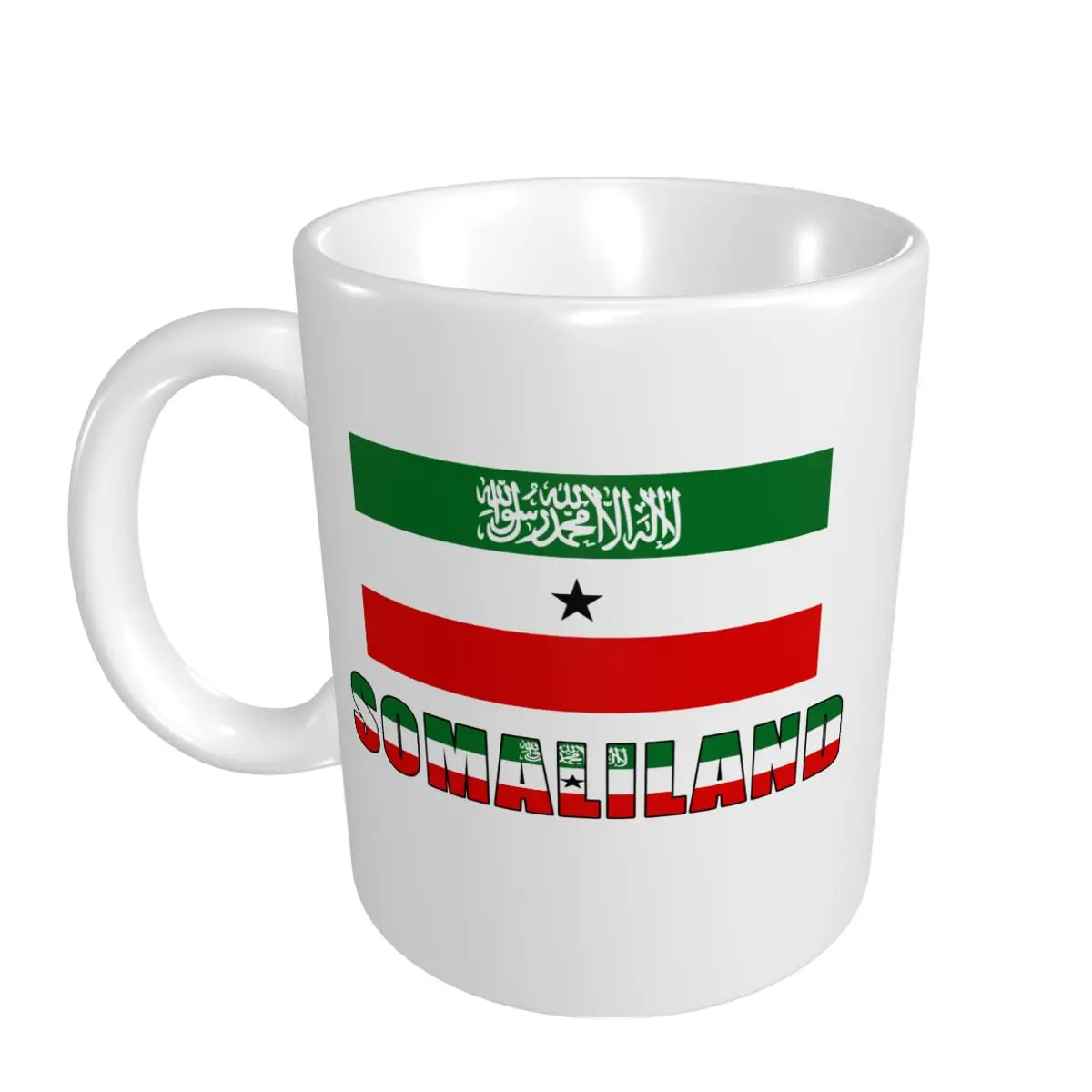 Mark Cup Mug Somaliland Letter Flag Emblem Coffee Mugs Tea Milk Water Cup Travel Mugs For Office Home