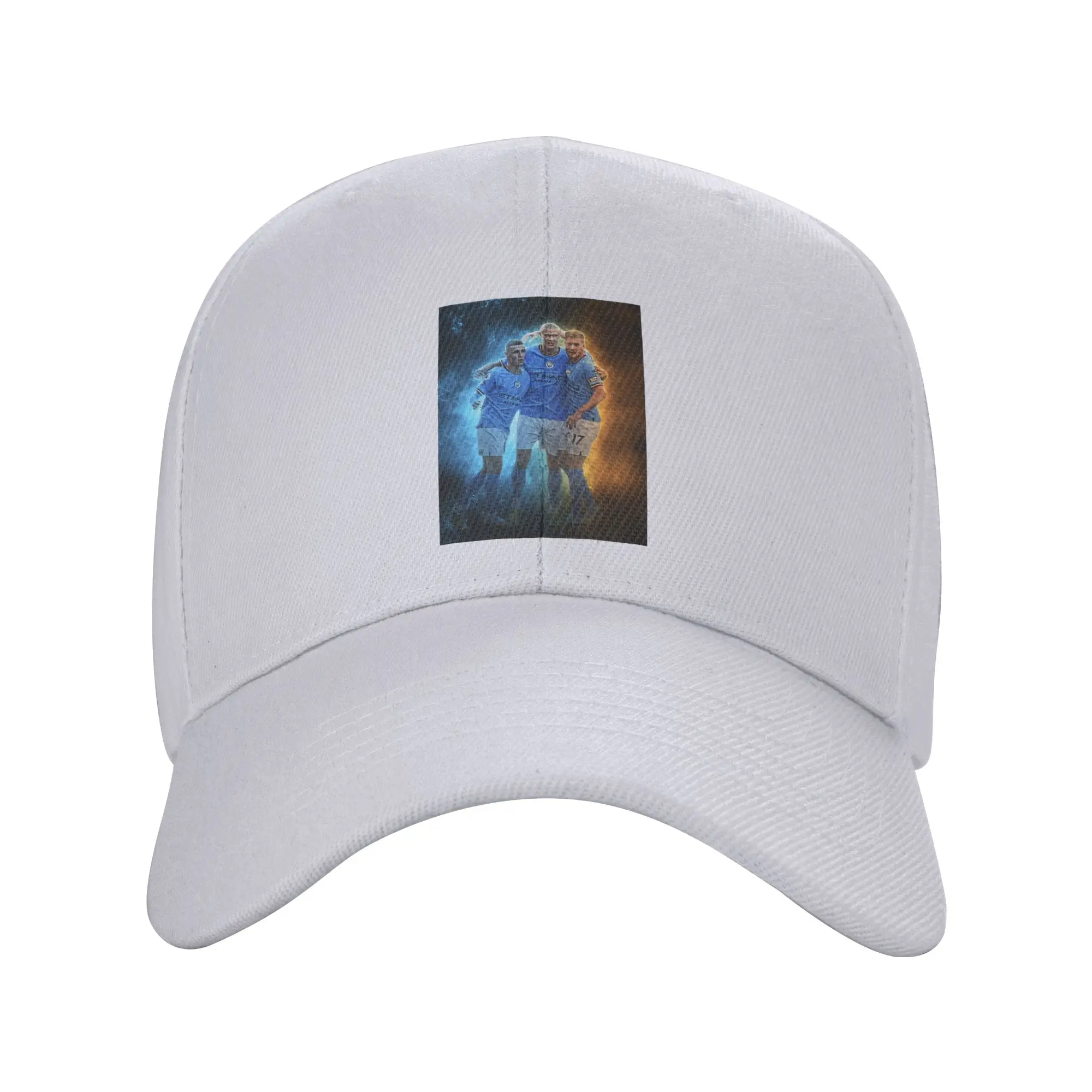 Fashion ERLING HAALAND KEVIN DE BRUYNE PHIL FODEN Curved Brim Baseball Cap High Cost-Performance Summer Cap