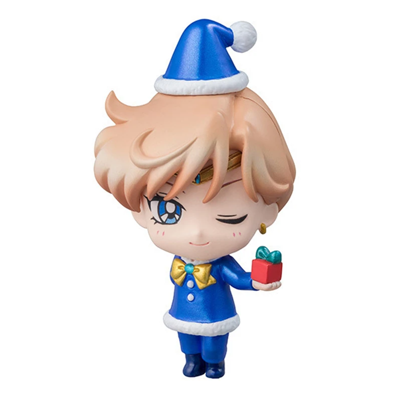 Anime Pretty Guardian Sailor Moon Christmas Special Outer Planets Ver. PVC Action Figure Collectible Model Kids Toys Doll 5pcs