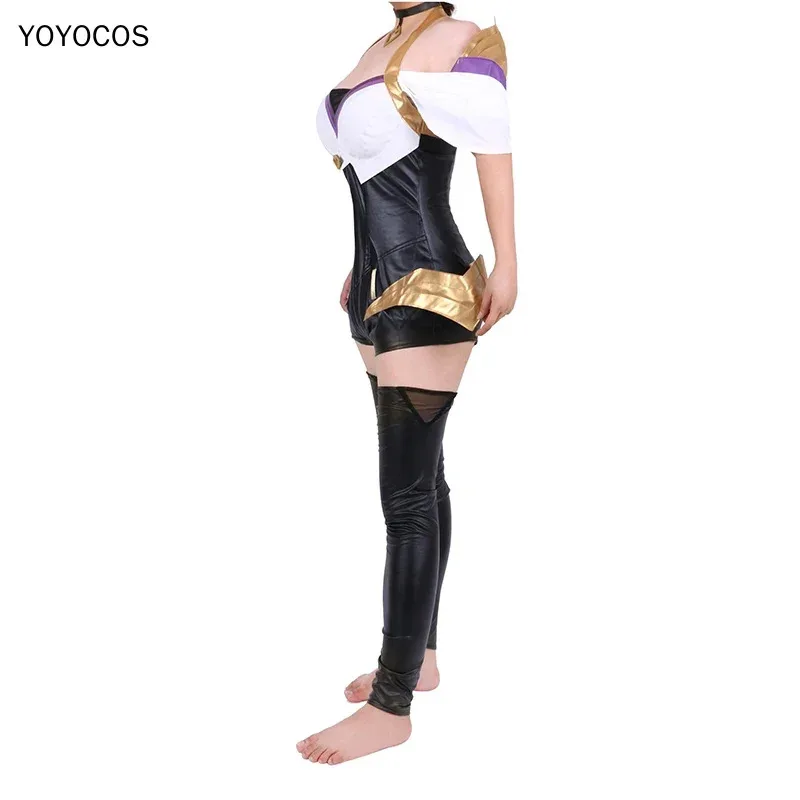 

2025 yiyi YOYOYOCOS LOL Ahri Halloween Costume Game Cosplay Outfit KDA Group Girls Dress Quality Women