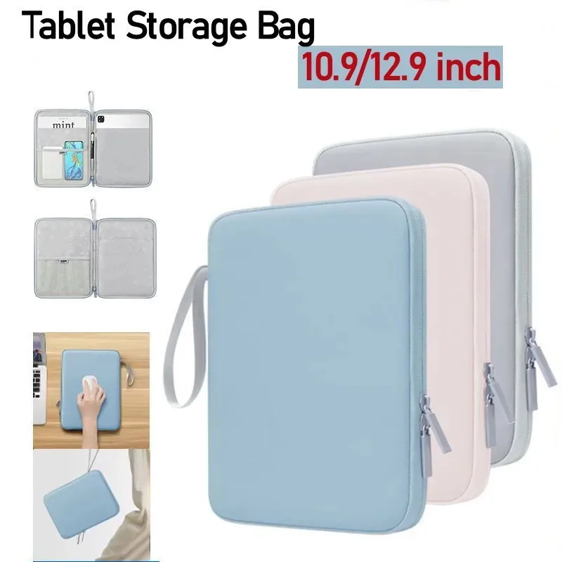 

For Honor Tablet 10 2025 12.1" HEY3-W00 Waterproof PU Sleeve For Honor Pad 10 9 8 X9A X8 9PRO X8a GT Pro 12.3 MagicPad2 12.3