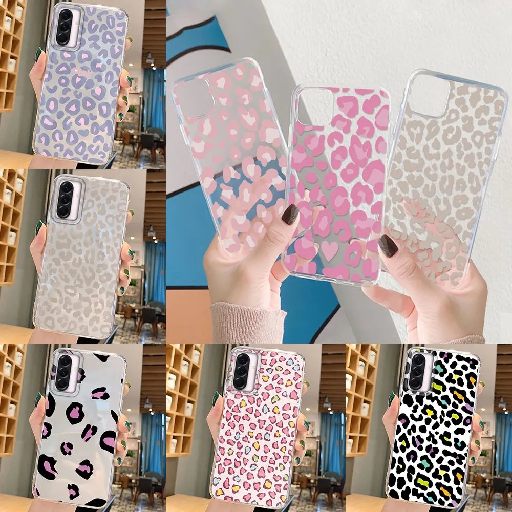 Pink Leopard Print …