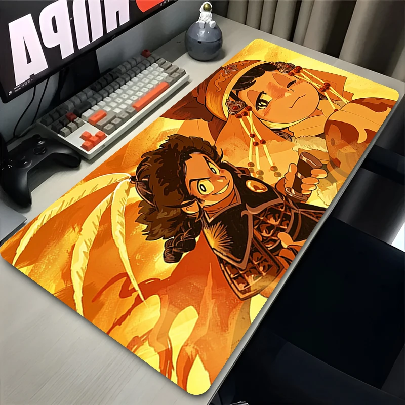 A Witch's Life in Mongol Mouse Pad Regular Gaming Mouse Pad Available Size Office Mouse Pad Laptop Desk Mat Lock Edge Mousepad