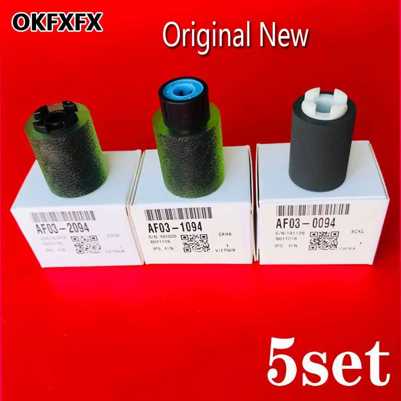 5X AF030094 AF031094 AF032094 Feed Separation Pickup Roller for Ricoh MP2554 MP3054 MP3554 MP C3003 C3503 C4503 C5503 2554 3054