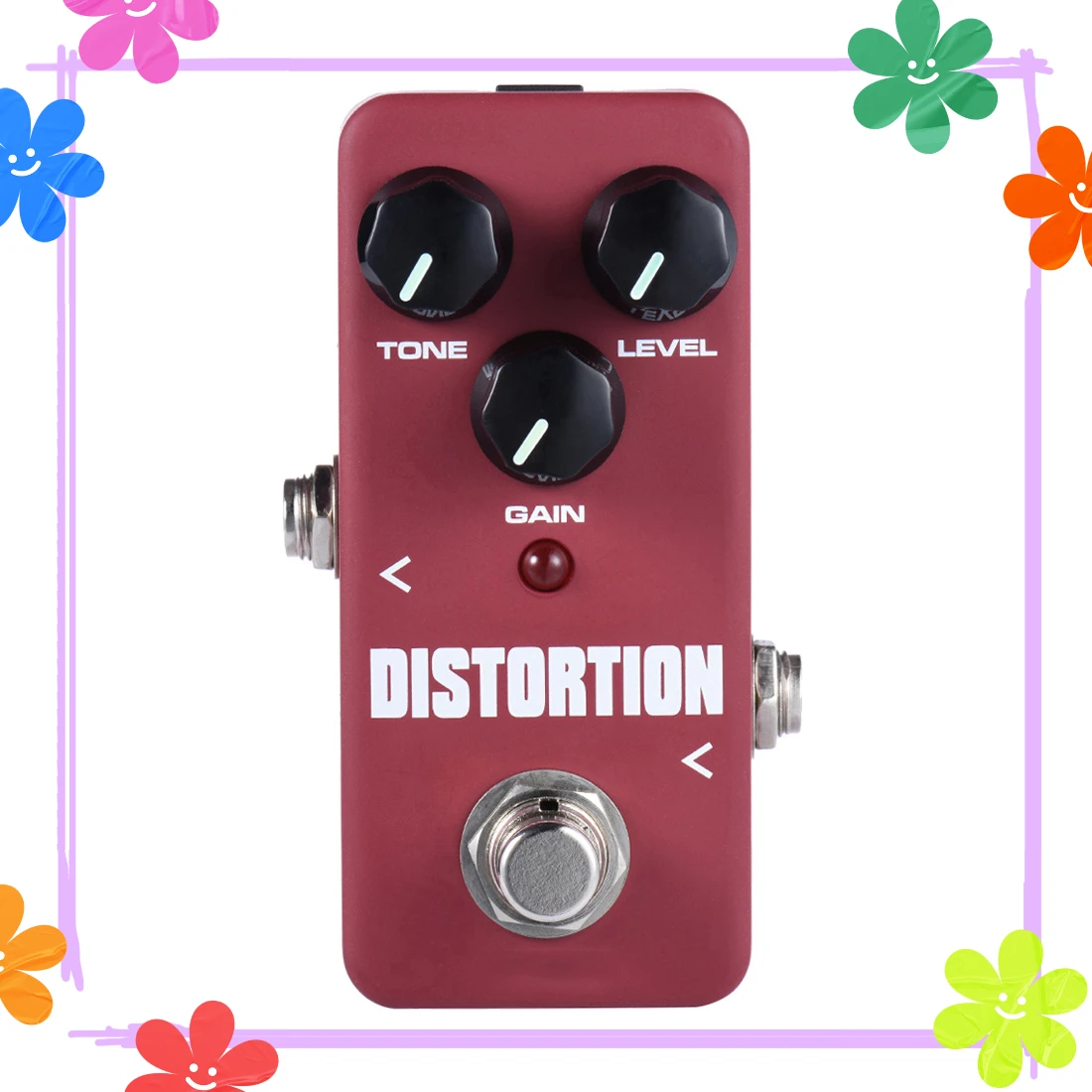 Kokko Distortion Electric Guitarra Effect Peda Two-stage Distortion Connection Effect True Bypass Pedal FCP-2 Guitar Accessories