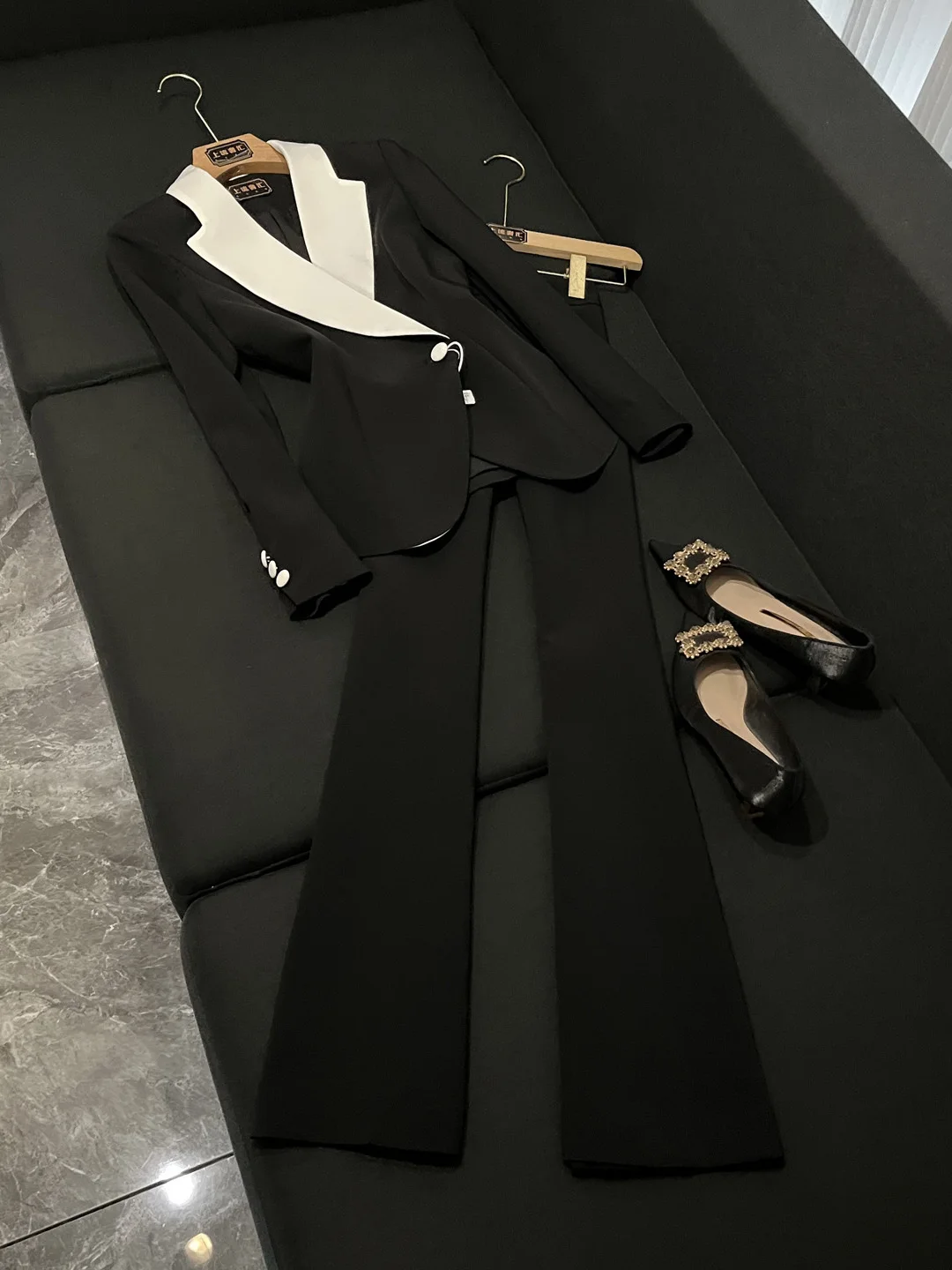 

Faionable Profional женская рабочая одежда, осенне-зимнее новое поступление, комплект костюмов на заказ, офисная одежда, китайский бренд