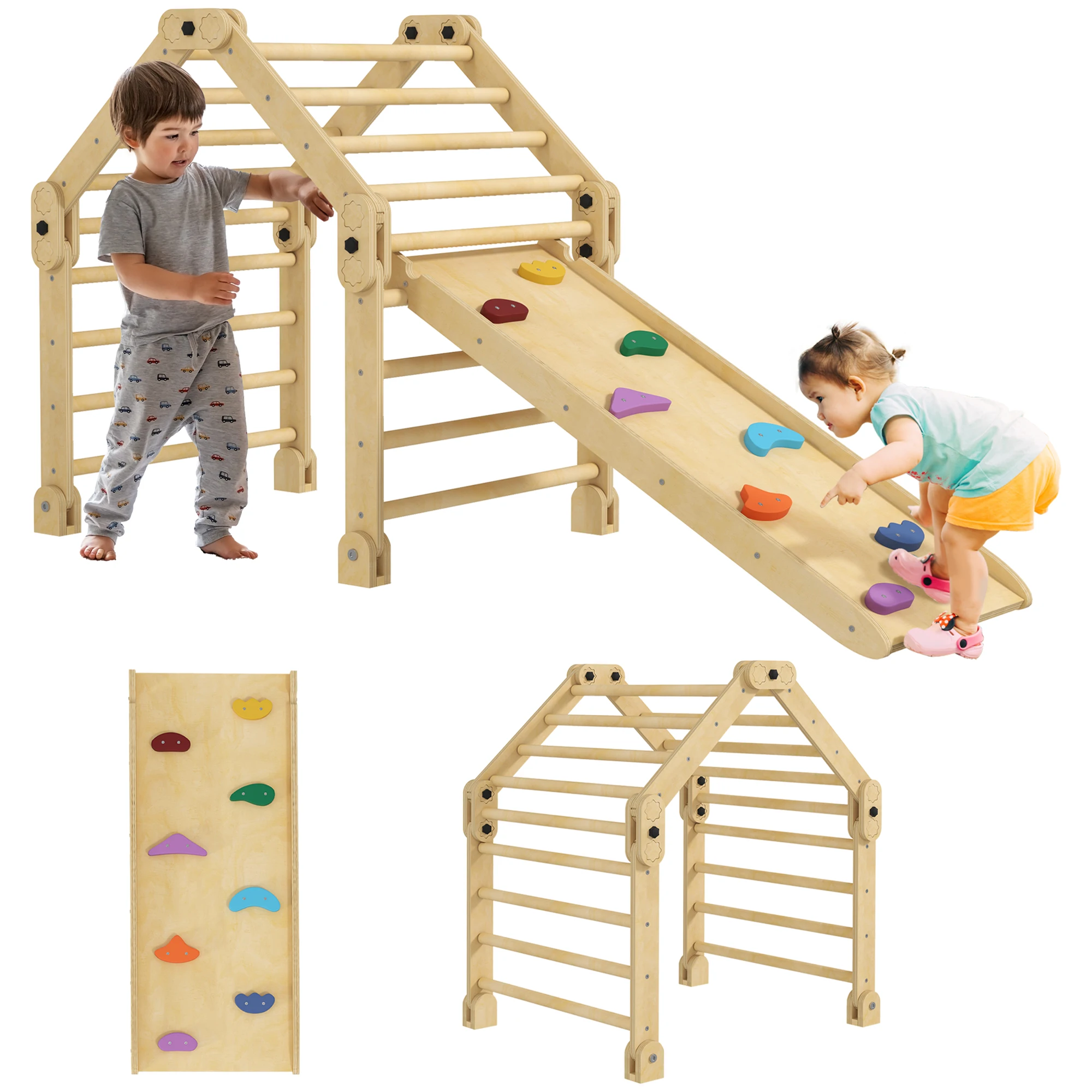 AIYAPLAY Climbing for 18-48 Months 3 in 1 175x70x89 cm Multicolor