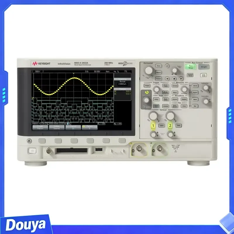Keysight Agilent DSOX2002A MSOX2012 DSO-X2022A Oscilloscope 70 MHz Electronic Measuring Instrument with 2 Analog Channels