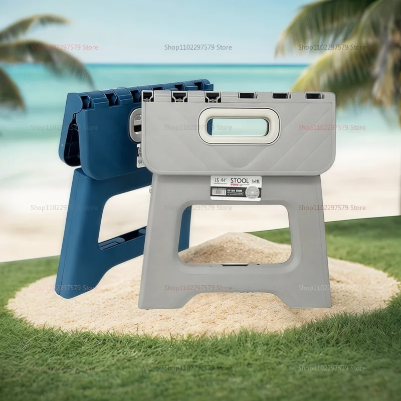 التخييم في الهواء الطلق حديقة التخييم للأطفال والكبار استخدام كرسي مقعد قابل للطي خطوة البراز كرسي محمول مقعد للمنزل الحمام المطبخ