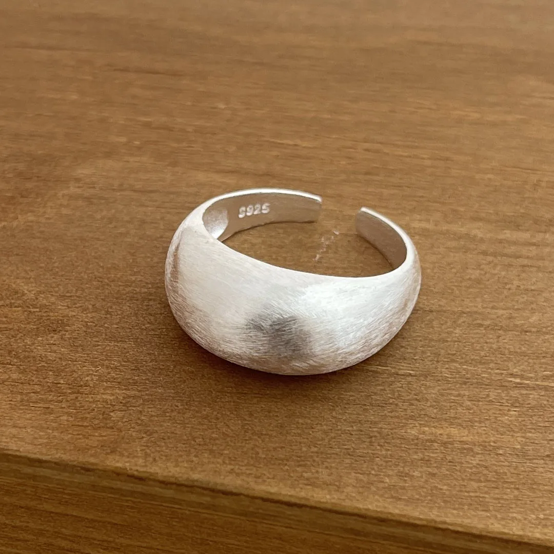 Women's 925 Sterling Silver Minimalist Handmade Ring Set