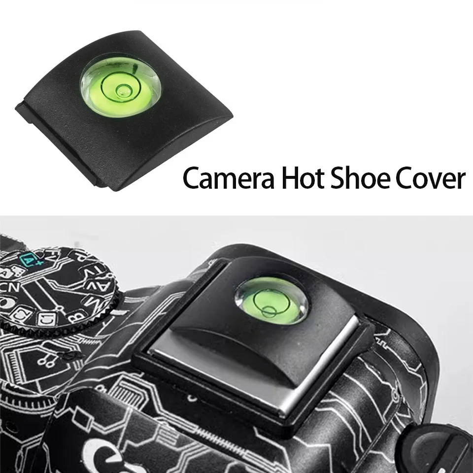 Camera Spirit Level Flash Hot Shoe Protector Cover Cap For Canon 5D 6D2 Nikon Pentax Sony A6000 A7R A7 RX10 Camera Accessories