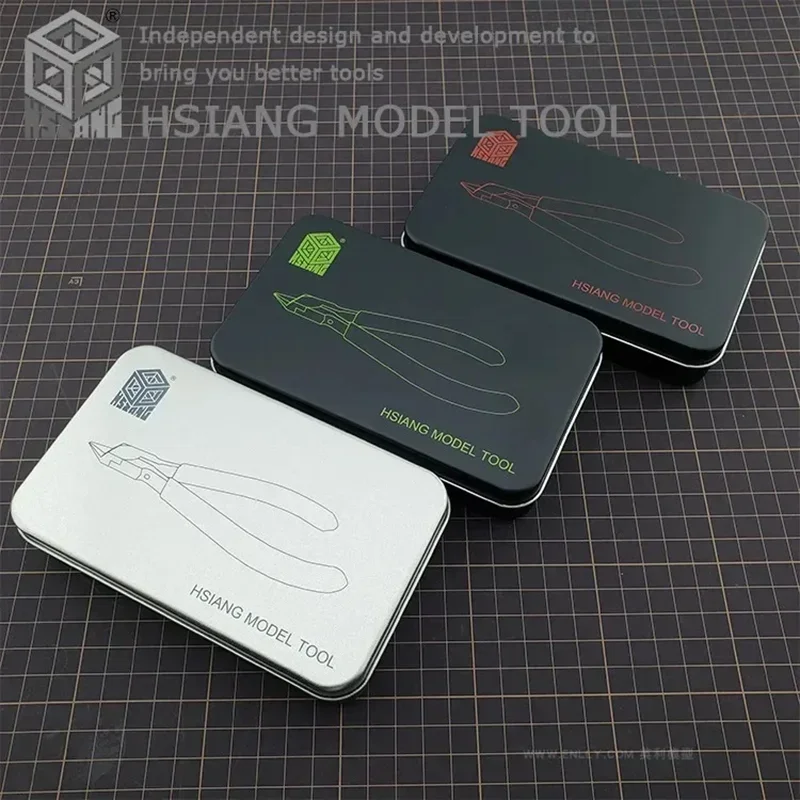 Etui na narzędzia modelarskie HSIANG z skórzanym pokrowcem – futerał ochronny na nożyczki, szczypce, obcinaczki i inne narzędzia do modelarstwa, akcesoria DIY