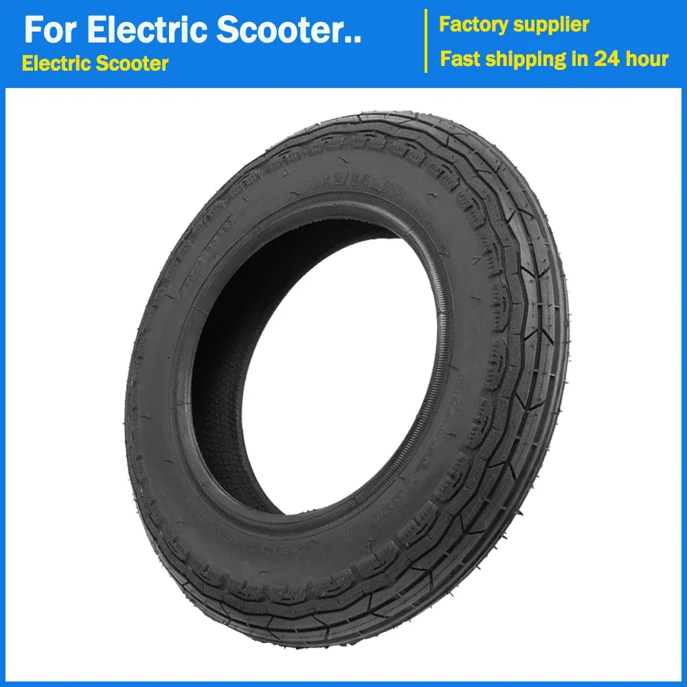 10 Inch Tire for Electric Scooter Pram Stroller Kids Bike Roadster Trike Tricycle Inflation Tube Tires 10x2(54-152) Outer Tyre