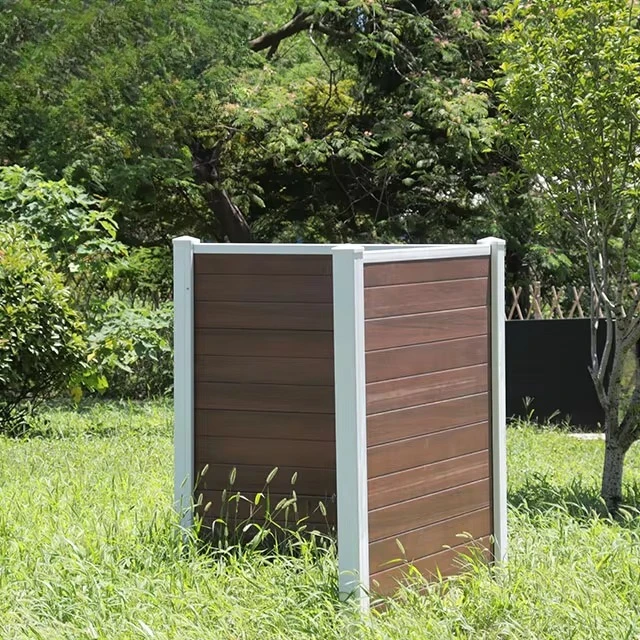 4 Ft. X 4 Ft. Premium White Vinyl Privacy Fence Panel Screen Enclosure