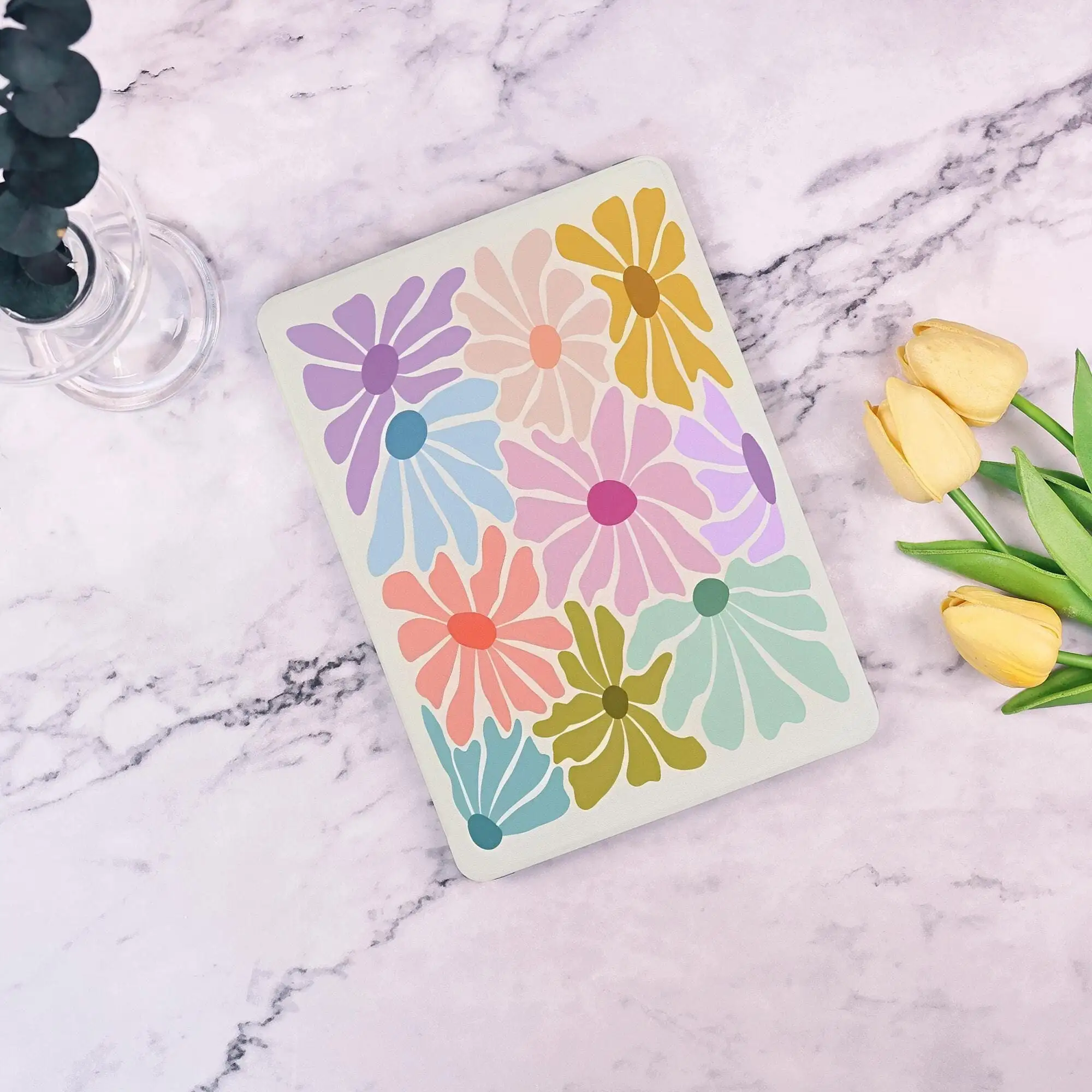 Colour of Joy Flowers ipad case For Apple Air 10.9 iPad Pro 2020 Cover for iPad 10.2 11 12.9in 2021 Mini 5 6 Case
