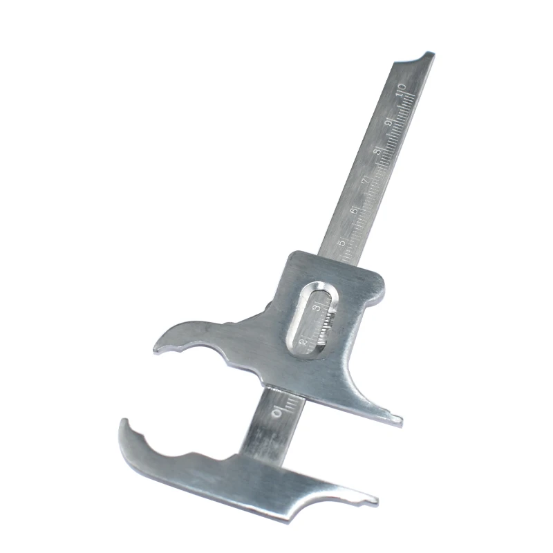 Dentist Professional Orthodontic Measuring Rulers Stainless Vernier Caliper Gauge Micromete Measure Instruments Tool