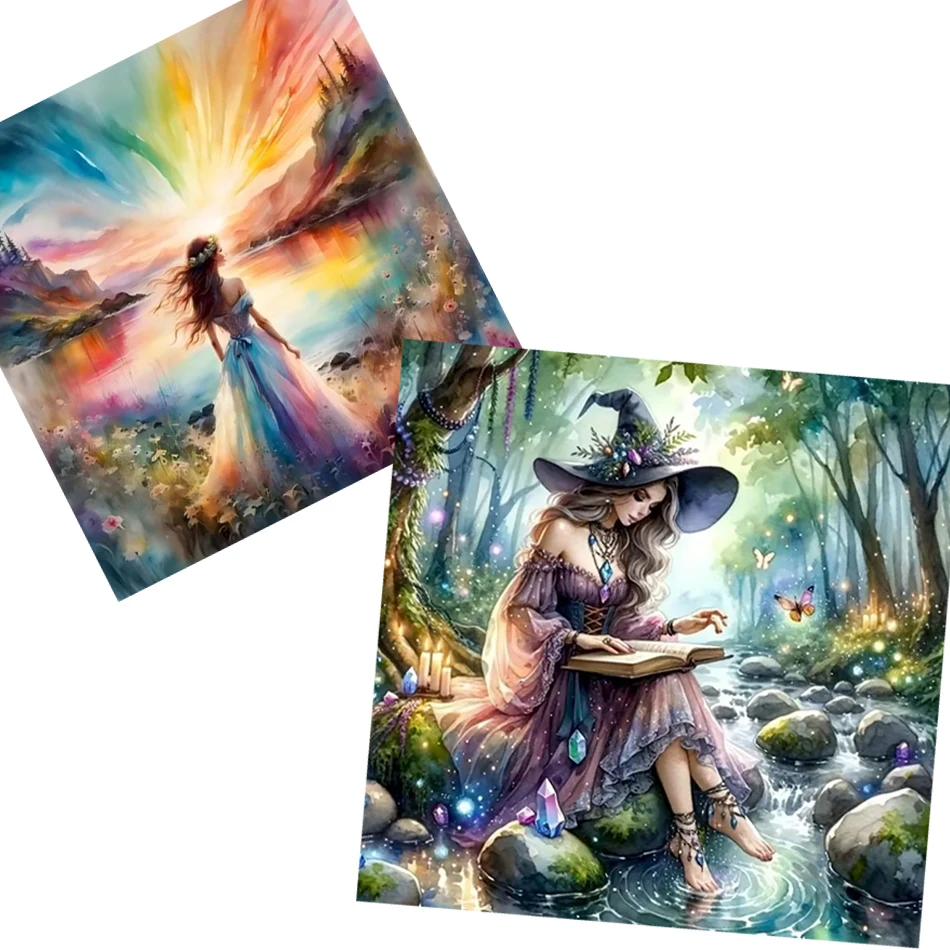 

GATYZTORY 5D Diy Diamond Mosaic Full Portrait Diamond Painting Full Square/Round Pictures Of Rhinestones Handmade Gift