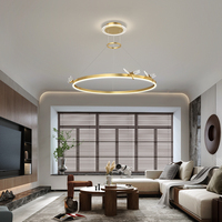 LED Ceiling Chandelier for Annular Dining Lighting Pendant Lamp Living Decoration Hanging Home Lamps Indoor Lighting