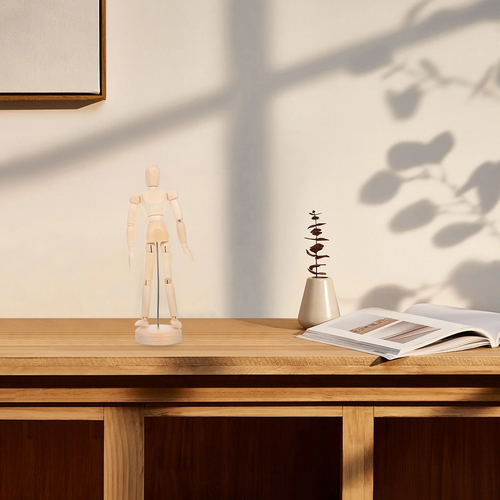 

2 Pcs Wooden Artist Drawing Human Figure Mannequin Jointed for Painting Articulated Structure