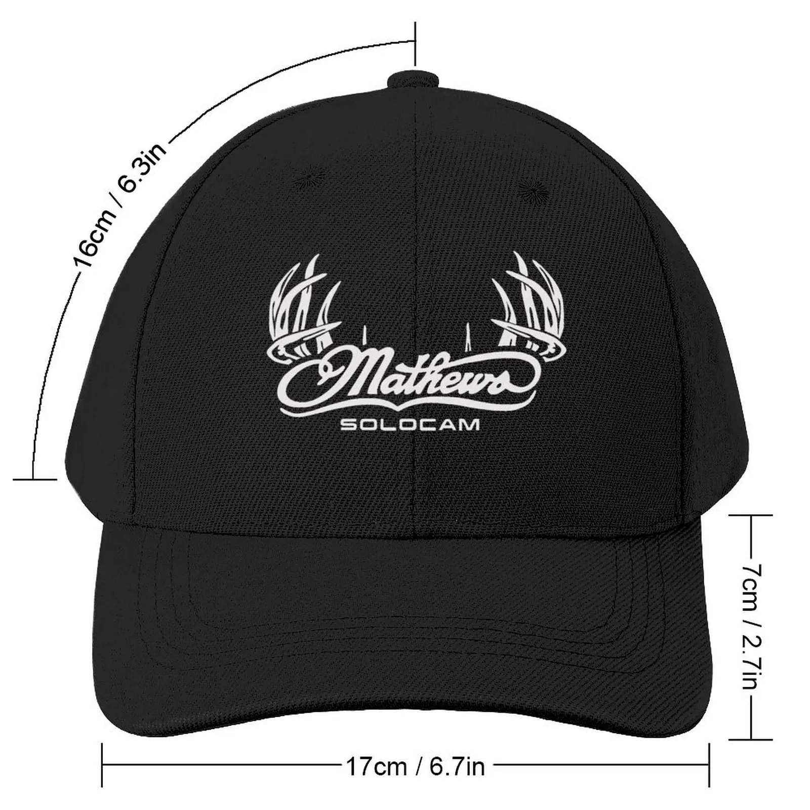 Mathews Solocam Bow Archery Baseball Cap |-F-| Luxury Brand custom Hat Golf Hat Women's 2024 Men's