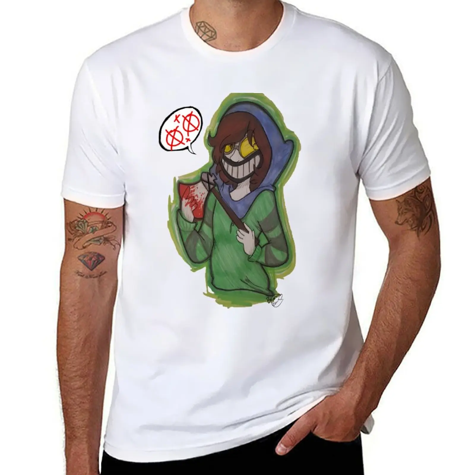 

Ticci Toby T-Shirt Casual Everyday Short Sleeve T-Shirt