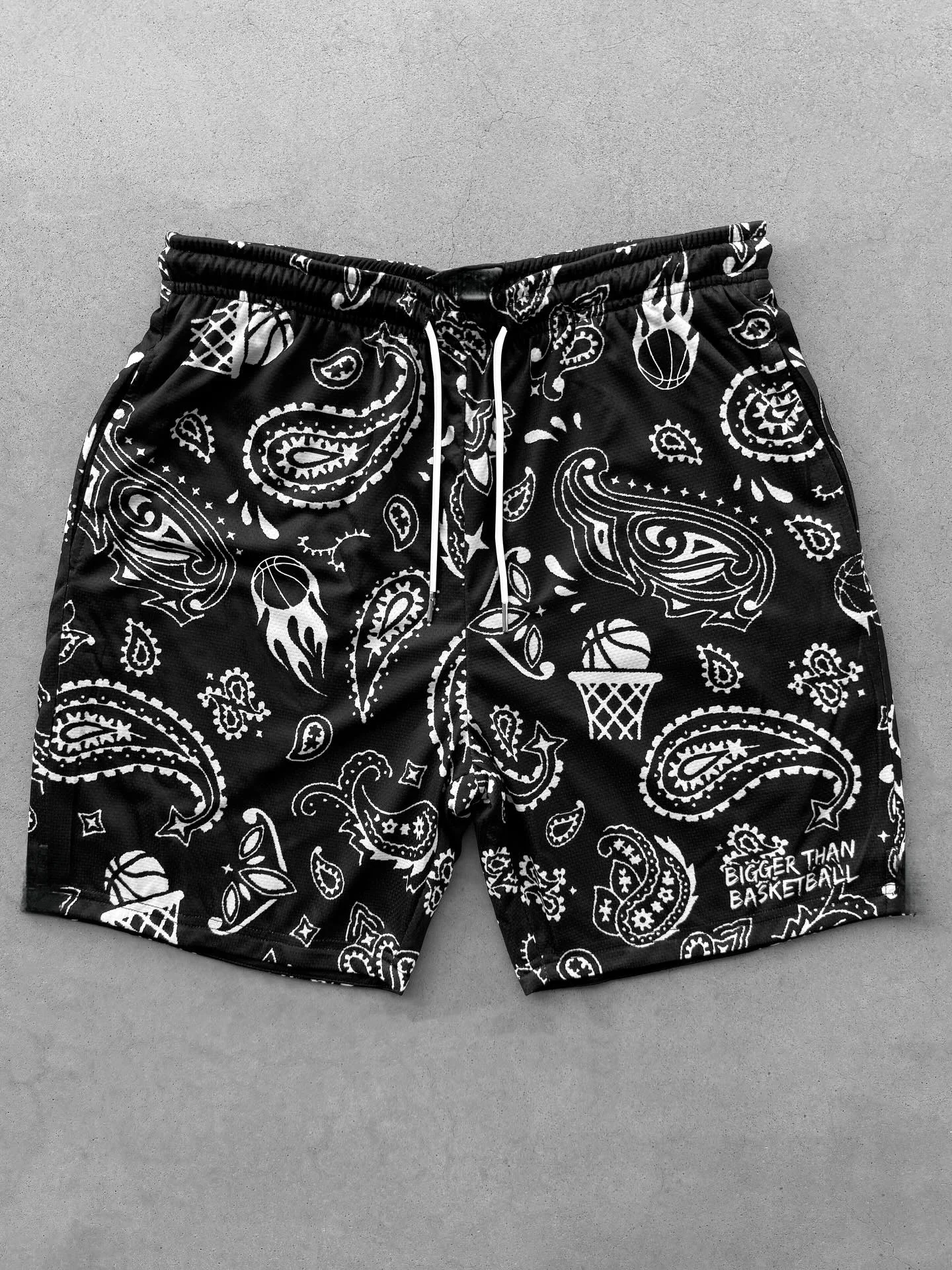 2025 Paisley Basketball Shorts Men's 