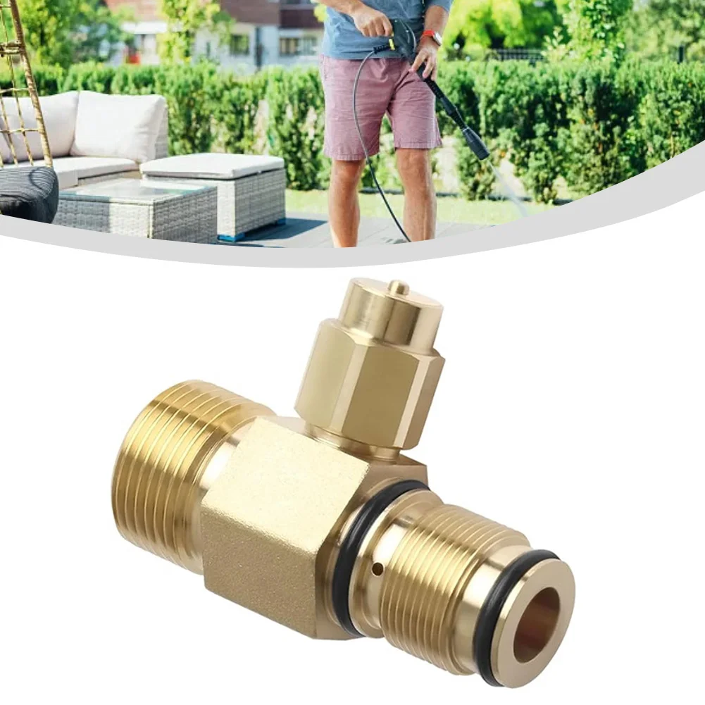 22 mm Hochdruckreiniger-Auslassanschluss mit Boost-Ventil, kompatibel mit DXPW3025 DXPW3228 DXPW3625 Hochdruckreiniger-Teilen