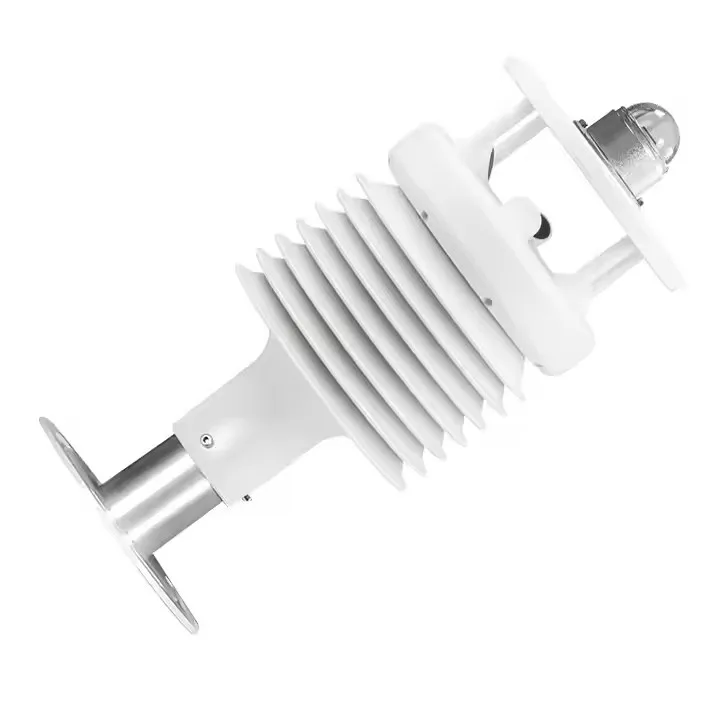 Compact Ultrasonic Solar Anemometer Measurement of Air Temperature Humidity Pressure Wind Speed Rainfall Weather Station