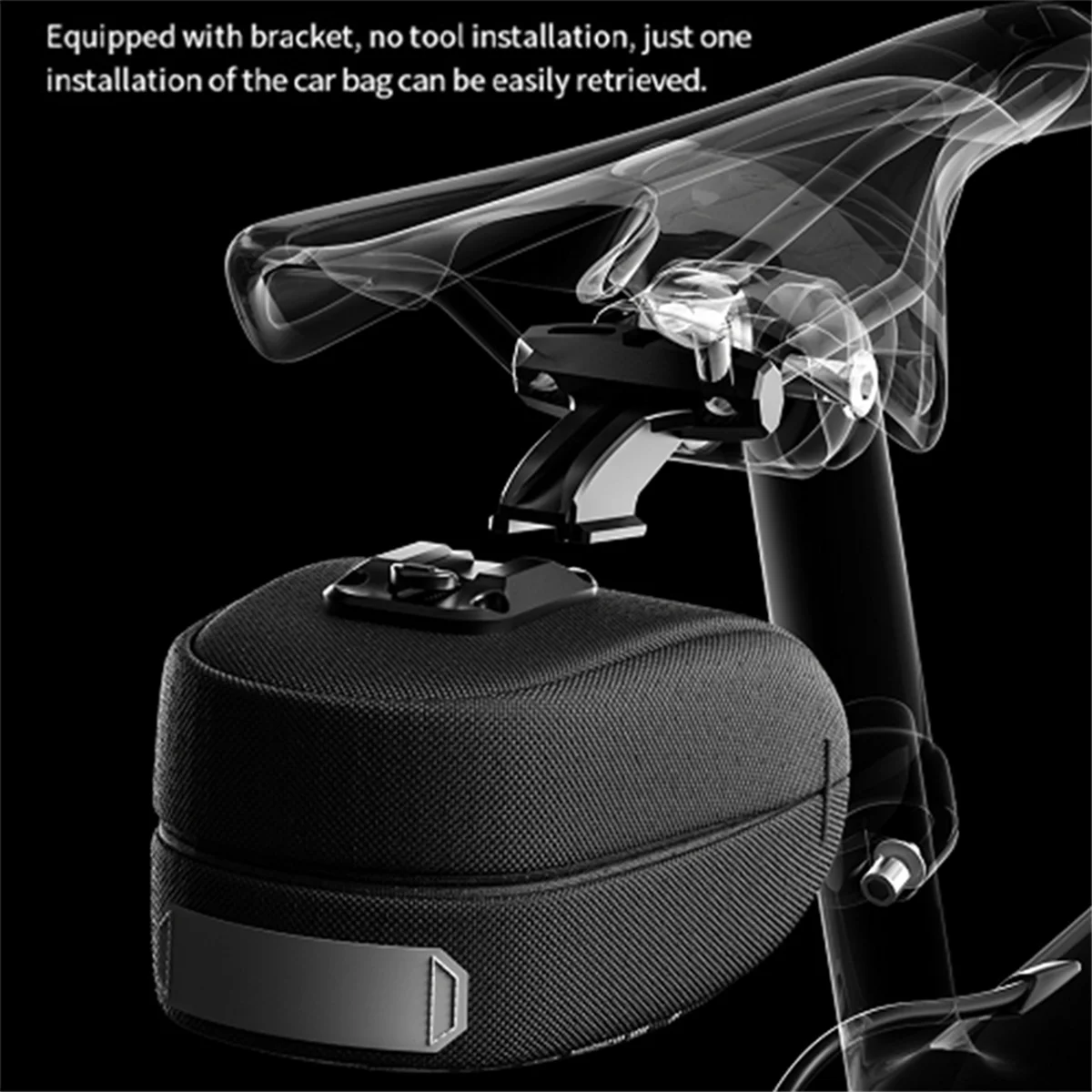 

AC22 Сумка для велосипеда, быстросъемная хвостовая сумка для горного велосипеда, складное седло для шоссейного велосипеда, сиденье для хранения инструментов, хвостовая сумка, оборудование