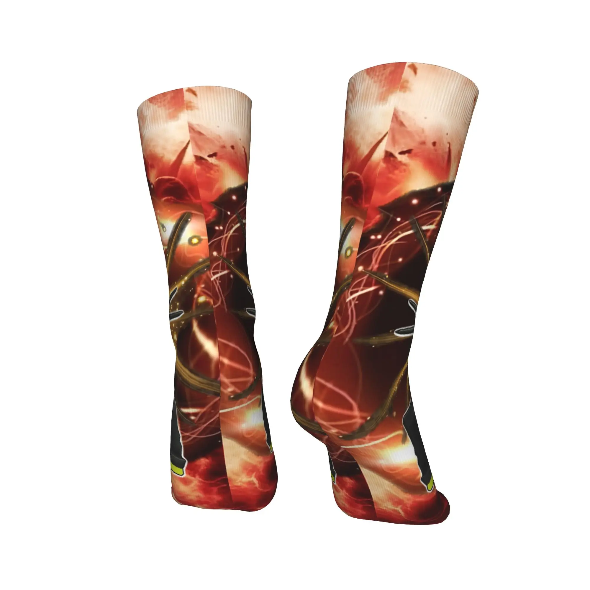 99 ليال في الغابة لعبة الجوارب جوارب خمر الخريف المضادة للانزلاق الكبار الرجال الجوارب تنفس المطبوعة جوارب رياضية في الهواء الطلق