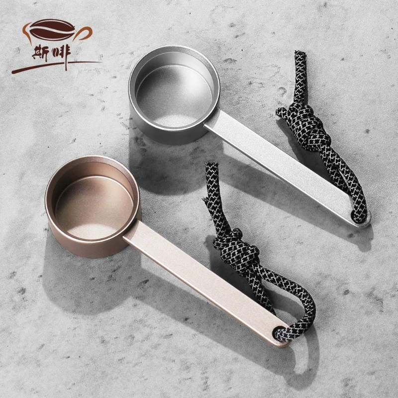 

LMM long handle measuring spoon matcha powder baking measuring spoon lanyard coffee measuring bean spoon