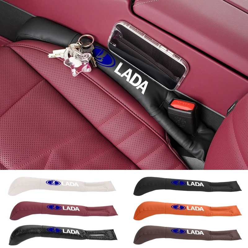 Car Seat Gap Storage Box Seam Filler Strip Leak Plug Accessories For Lada 2110 2114 Largus 2112 110 2105 2107 2106 Priora