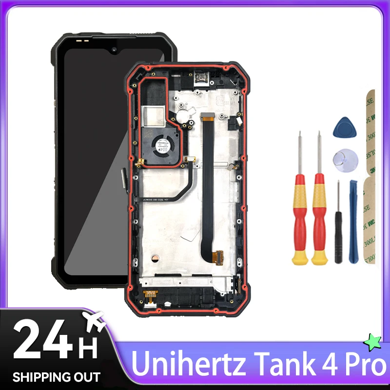 for-unihertz-8849-tank-4-pro-titan-2-lcd-display-frame-full-assembly-mobile-phone-with-tools