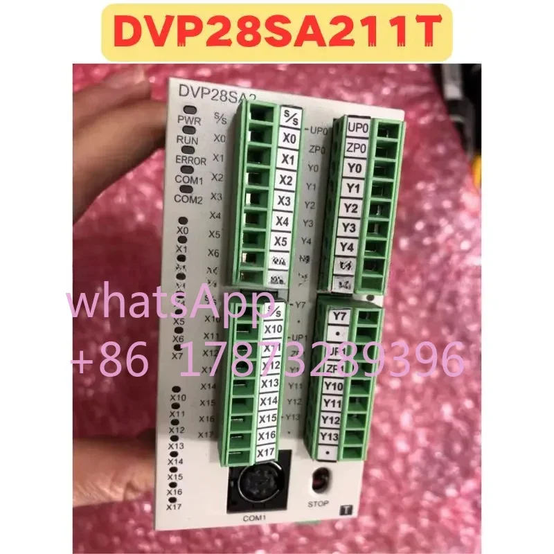

Used PLC DVP28SA211T Normal Function Tested OK