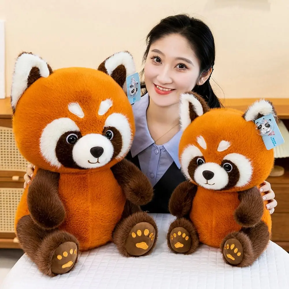 Fashion Simulation Animal Raccoon Plush Toy Little Raccoon Cartoon Koala Plush Toy Lesser Panda Cute Sloth Plush Doll Home Decor