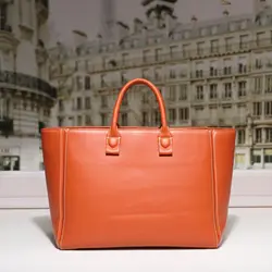 Borsa da donna multifunzionale da lavoro borsa da donna in pelle PU con Design classico di grandi dimensioni in tinta unita