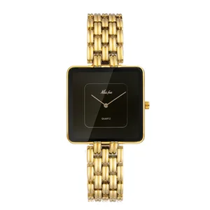 Uthai-Estilo-Frauen der mittleren Simples wasserdichte Quadratwache, Frauen-Mode-Quarzuhr, Geschäft, Licht, Luxusmarke 6 Hauptverkaufs -Orient -Uhr - №6