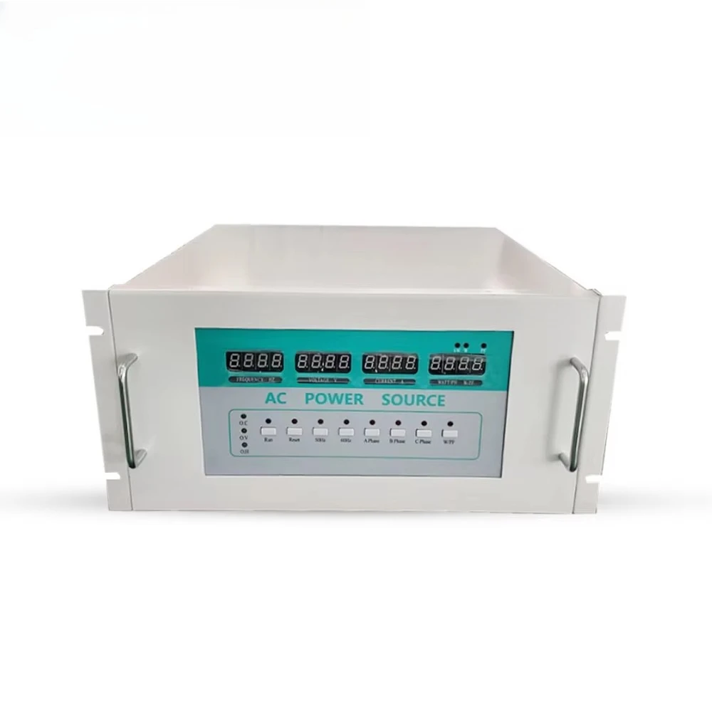 ACSOON AF60W 1kVA 3 Phase 19 Inch Rack Mounted High Frequency AC Power Supply Converter Industrial Grade Industrial Power Supply view 2