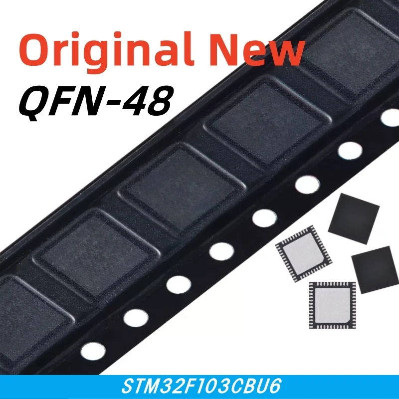 5-10pcs 100% New STM32F103CBU6 STM32F 103CBU6 QFN-48 Chipset