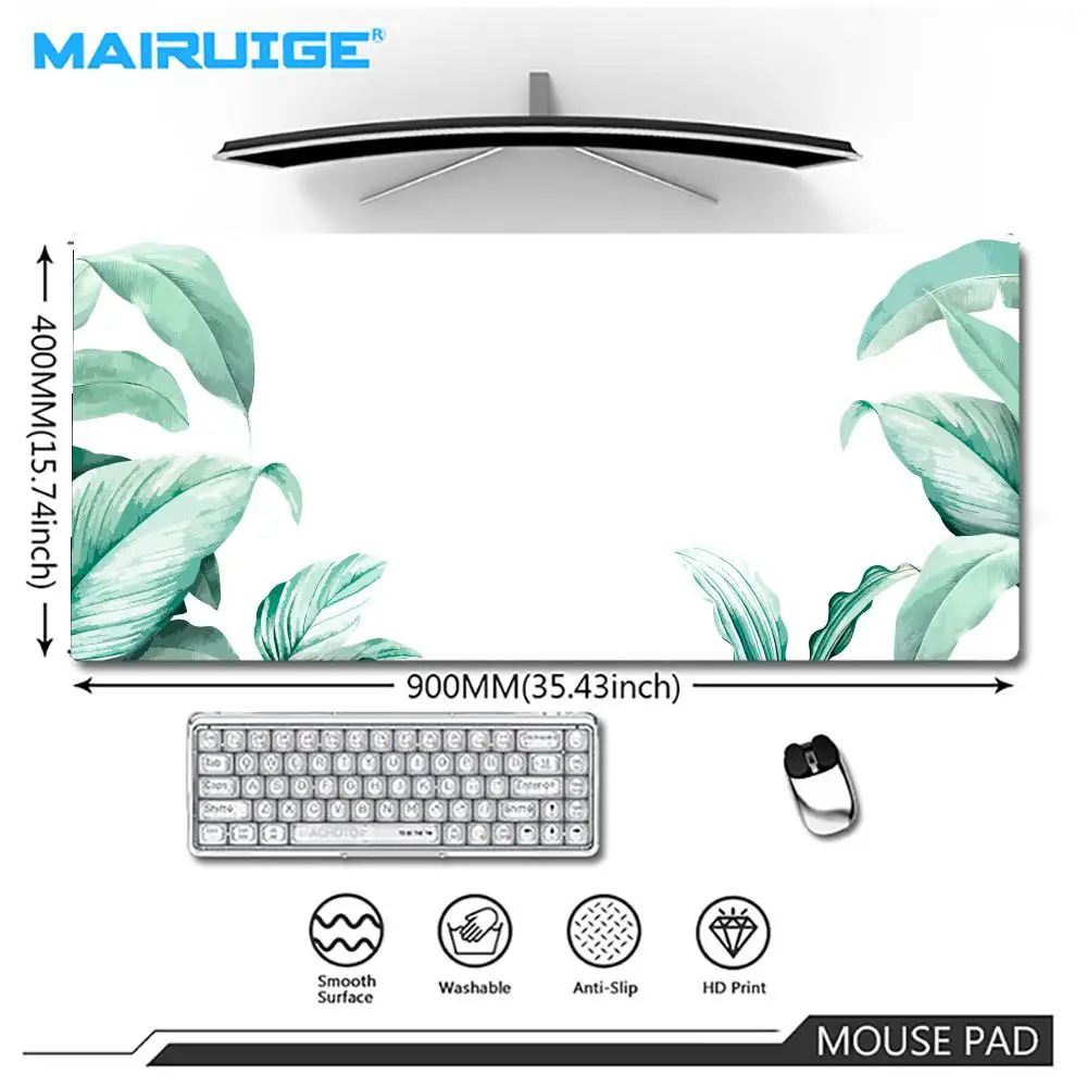 Fashion Laptop Mouse Pad Gaming Accessories  Mousepad Rubber Table Mat Computer Large Deskmat Gamer Office Mouse Mat