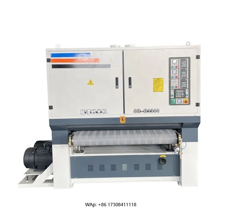 High-speed wood sanding equipment, sanding machines with abrasion belts, grinding wooden doors and window frames